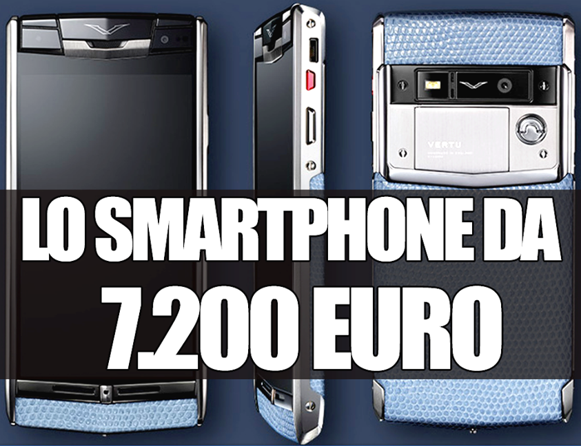 UNO SMARTPHONE DA RECORD, VALE 7.200 EURO - ECCO PERCHE' E' COSI' SPECIALE - 02/10/2014