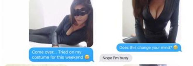 ''VIENI DA ME, SONO LA TUA CATWOMAN'': IL FIDANZATO IN CHAT LE RISPONDE COSI' - 01/11/2015