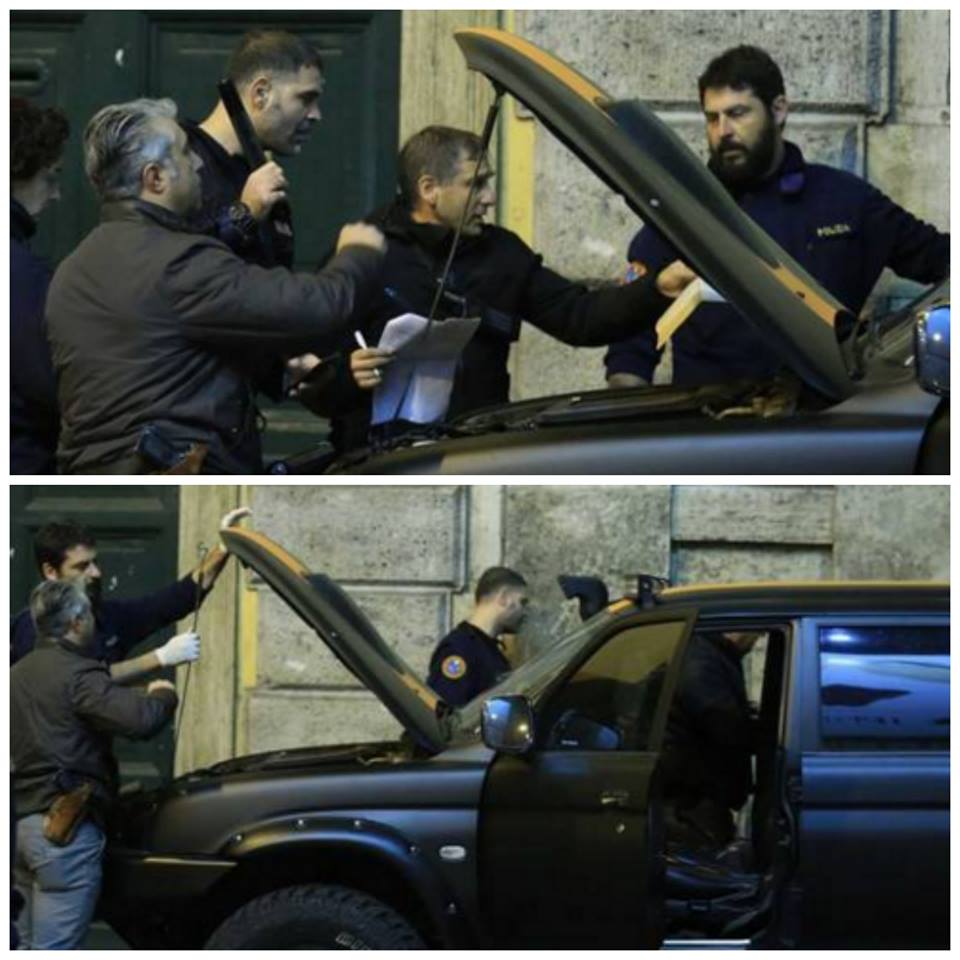 TERRORE A ROMA: TROVATI KALASHNOKOV IN AUTO - 15/11/2015