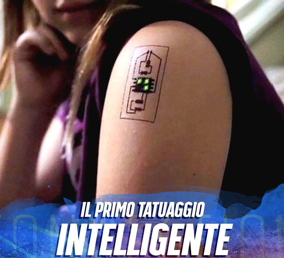 ARRIVA IL TATUAGGIO INTELLIGENTE: SI CHIAMA ''TEACH TATS'' - ECCO QUALI SONO LE SUE FUNZIONI - 29/11/2015