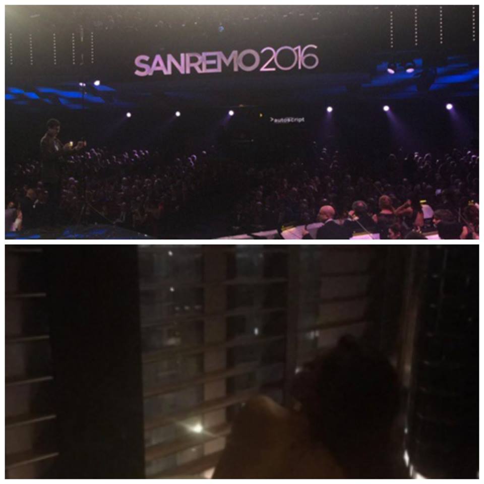 A POCHI MINUTI DALL'INIZIO DI SANREMO: ECCO COSA HA FATTO BELEN RODRIGUEZ - LA FOTO CHE STUPISCE TUTTI - 09/02/2016