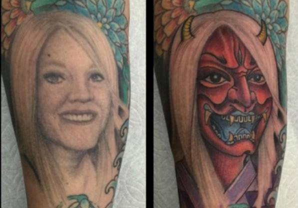 MARITO SI TATUA LA MOGLIE SUL BRACCIO: ''SEI IL MIO ANGELO''. DUE ANNI DOPO... - 17/04/2016
