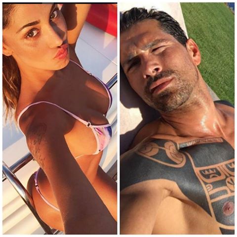 BORRIELLO E BELEN FINALMENTE IL BACIO: LA FOTO BOLLENTE DELL'ESTATE - 19/07/2016