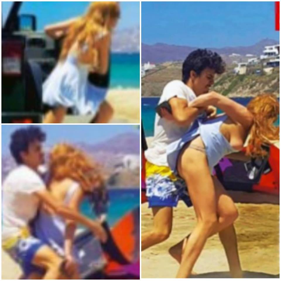LEI SCAPPA DALL'AUTO E LUI LA RINCORRE: LA LITE SHOCK DELLA FAMOSA COPPIA CHE FINISCE A BOTTE IN SPIAGGIA - 03/08/2016
