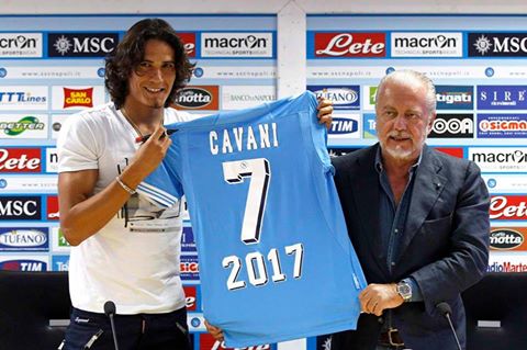 INDISCREZIONE METROPOLIS: ''ECCO COME ADL STA PER RIPRENDERSI CAVANI'' LA STESSA ANNUNCIO' HIGUAIN ALLA JUVE - 02/08/2016