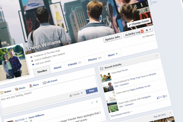 Facebook, ecco la nuova TimeLine, presto anche in Italia - 10/01/2013
