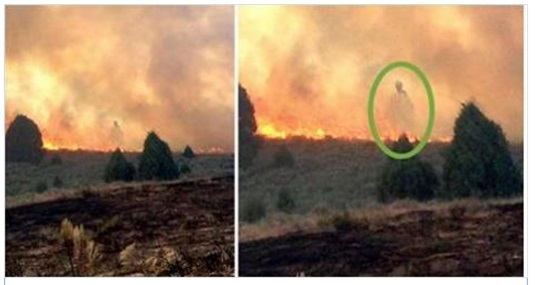 PADRE E FIGLIO ATTENDONO CHE IL FUOCO CONSUMI LA LORO CASA: QUELLO CHE VEDONO LI LASCIA SENZA PAROLE - 23/09/2016