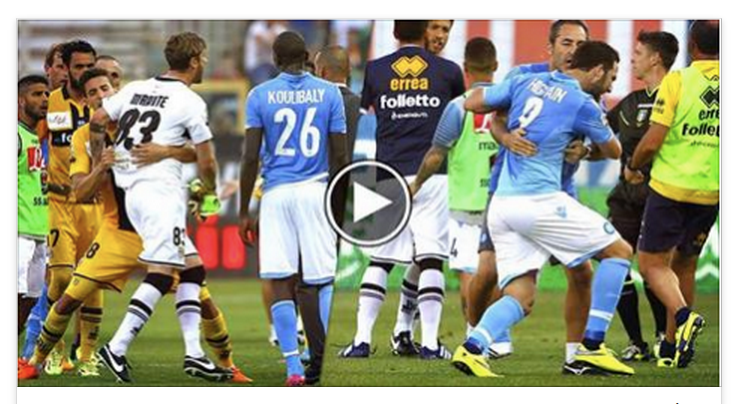 PARMA-NAPOLI FINISCE IN RISSA: ECCO PERCHE' HIGUAIN SI E' SCAGLIATO CONTRO MIRANTE - VIDEO - 10/05/2015