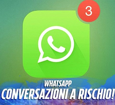 LE NOSTRE CONVERSAZIONI PER UNA FALLA SU WHATSAPP SONO A RISCHIO: ECCO COSA STA SUCCEDENDO - 24/10/2016