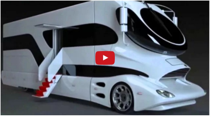 A DUBAI E' STATO VENDUTO IL CAMPER PIU' LUSSUOSO AL MONDO: OLTRE 2 MILIONI DI DOLLARI DI SPLENDORE - RESTERETE ALLIBITI - 25/10/2016