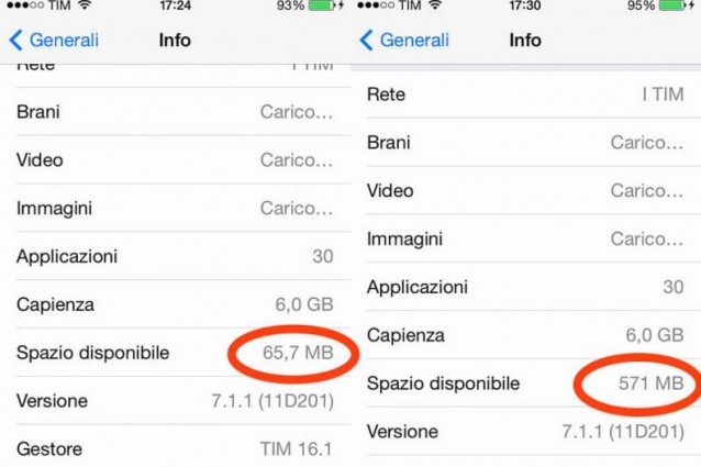 IPHONE, ECCO COME LIBERARE SPAZIO SENZA CANCELLARE NIENTE - 02/11/2016