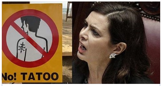 BOLDRINI SHOCK: ''I TATUAGGI SONO SEGNO DI INGNORANZA, VANNO BANDITI DAI POSTI DI LAVORO'' ECCO I RISVOLTI - 03/11/2016