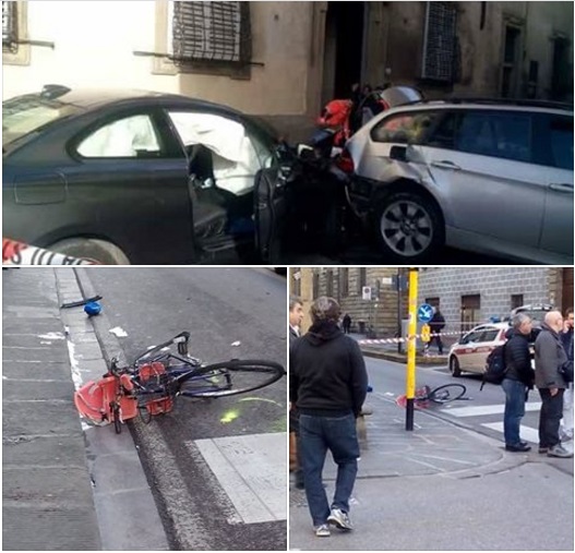 DRAMMA IN PIENO CENTRO: L'INCIDENTE E' SPAVENTOSO, IN MEZZO A QUESTE AUTO E' RIMASTO SCHIACCIATO UN BAMBINO - 07/11/2016