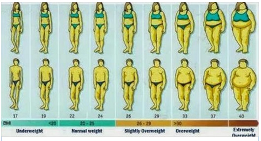 SCOPRI SE SEI NORMOPESO, SOVRAPPESO O OBESO CON QUESTO SEMPLICE MODO: RESTERAI SORPRESO - 08/11/2016