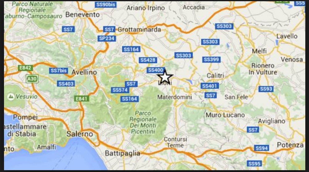 FORTE SCOSSA DI TERREMOTO IN CAMPANIA: PAURA TRA LA POPOLAZIONE - 19/11/2016