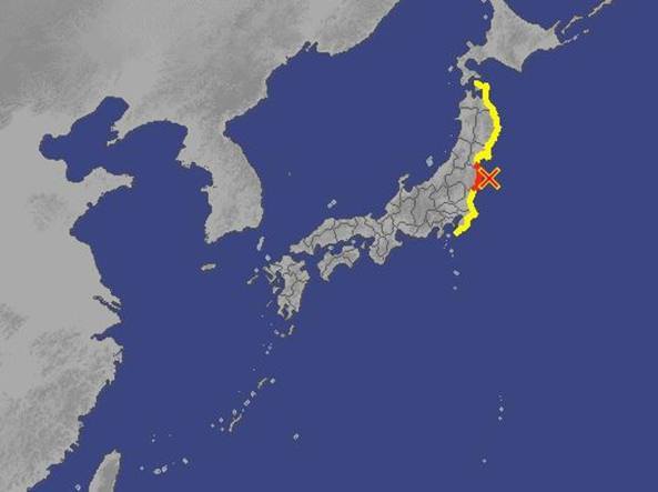 TERREMOTO DI MAGNITUDO 7.3 IN GIAPPONE: IN ARRIVO TSUNAMI, LA PAURA TORNA ED E' TERRORE - 21/11/2016