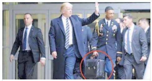 ''VI SVELO TUTTI I SEGRETI DELLA 'VALIGIA DELL'APOCALISSE' DI TRUMP'' CON LUI 24 ORE SU 24: ECCO A COSA SERVE - 05/02/2017