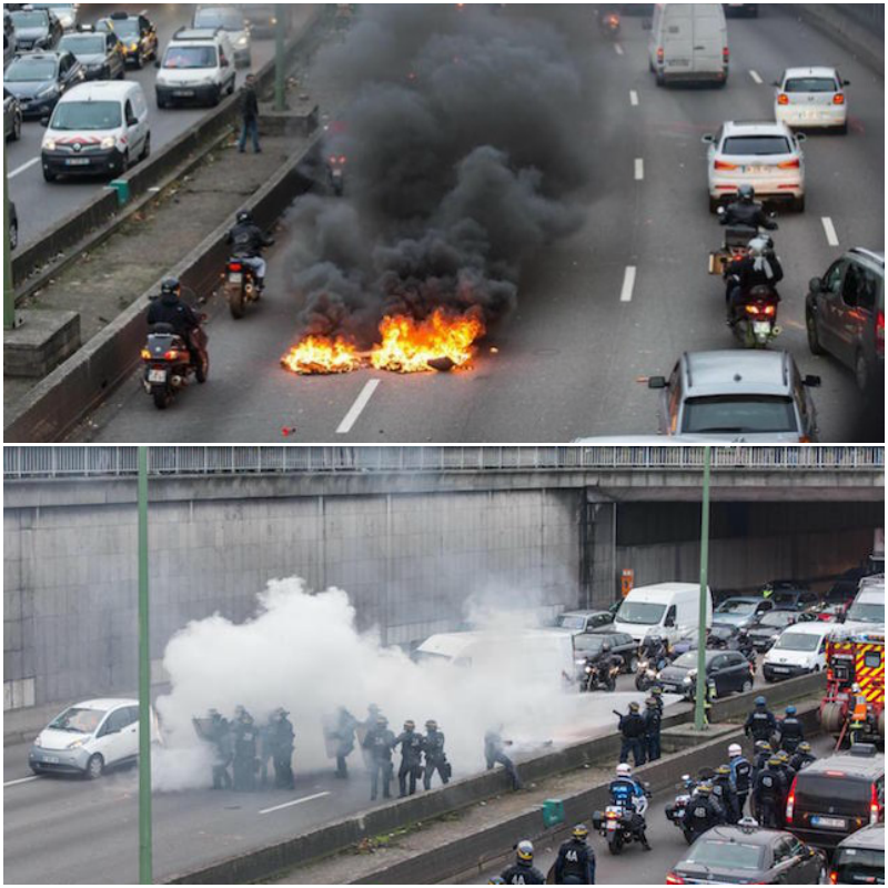 STA ACCADENDO IN QUESTO MOMENTO A PARIGI: E LA ''COLPA'' SAREBBE PROPRIO DI UBER - 26/01/2016