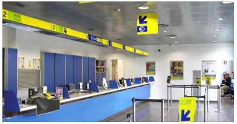 BOMBA ALL'UFFICIO DELLE POSTE ITALIANE: SEDE DISTRUTTA - SUL POSTO LE FORZE DELL'ORDINE - 30/03/2017