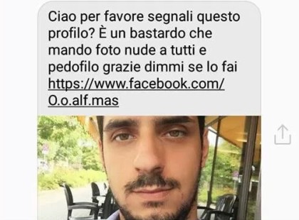 ''CIAO, SEGNALI QUESTO PROFILO? E' UN PEDOFILO''. MA LA VERITA' E' SCONVOLGENTE. AIUTIAMO ALFREDO - 22/05/2017