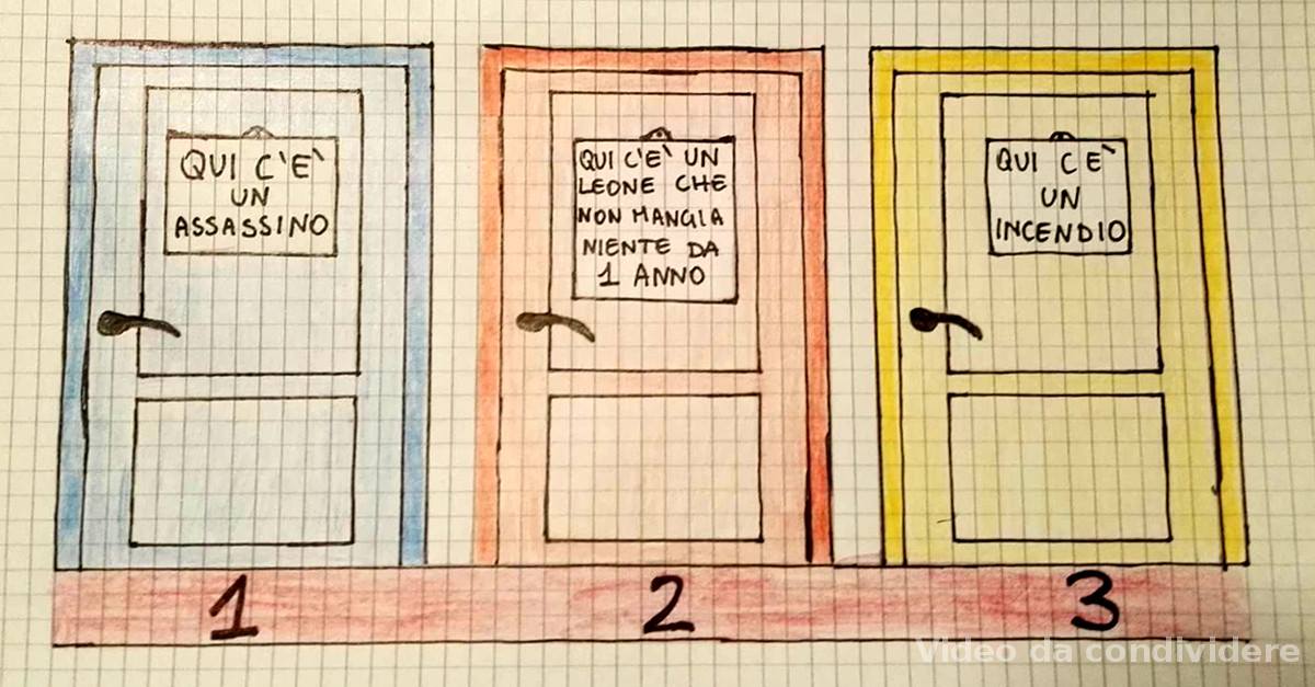 DAI UN' OCCHIATA A QUESTE 3 PORTE: QUALE SCEGLIERESTI PER SOPRAVVIVERE? LA RISPOSTA DICE MOLTO DEL TUO CARATTERE - 11/06/2017