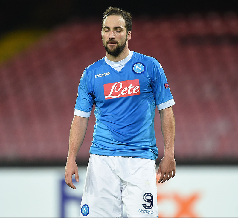 MANO PESANTISSIMA DEL GIUDICE SPORTIVO SU GONZALO HIGUAIN - 04/04/2016