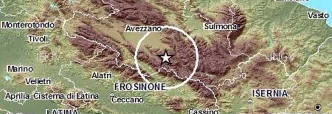TERREMOTO TRA LAZIO E ABRUZZO: SCOSSA AVVERTITA ANCHE IN PROVINCIA DI FROSINONE - 14/10/2013