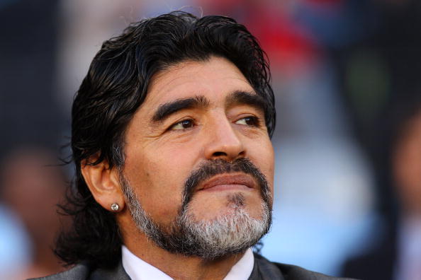 UFFICIALE: MARADONA PRESENTE SUGLI SPALTI STASERA ALL`OLIMPICO - 17/10/2013