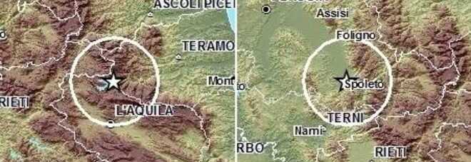 SCOSSE DI TERREMOTO NELLA NOTTE A L'AQUILA E IN UMBRIA - 23/10/2013