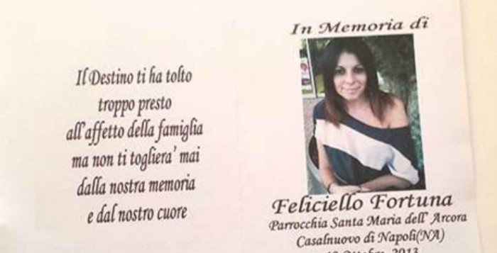 CONFETTI E CORONE FUNEBRI: L'ASSURDA VEGLIA NELLA CASA DI FORTUNA, LA SPOSA MORTA NELLA NOTTE DI NOZZE - 30/10/2013