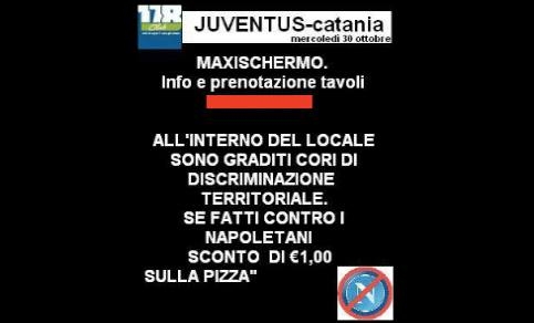 Pizzeria pugliese: sconto a chi fa cori razzisti sui napoletani guardando la partita - Foto - 29/10/2013