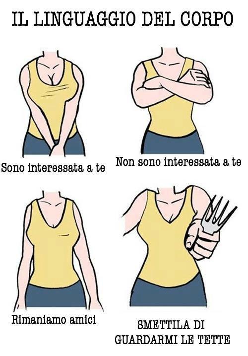ER LINGUAGGIO DEL CORPO !! - 20/11/2012
