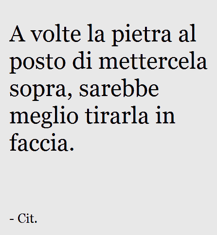 BISOGNA CAMBIA' !! - 24/03/2013