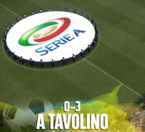 0-3 A TAVOLINO: LA CLASSIFICA DI SERIE A POTREBBE ESSERE STRAVOLTA COSI' - 18/11/2016