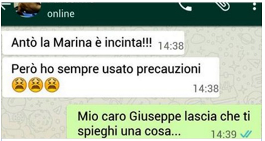 MARINA E' INCINTA E IO NON... - 30/11/2016