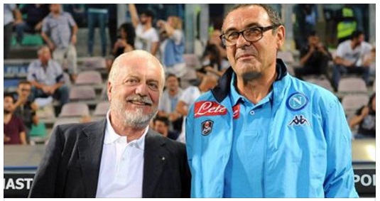 ''SARRI IERI PIANGEVA, ERA IN LACRIME E DE LAURENTIIS HA FATTO UNA PROMESSA'' - 18/01/2017
