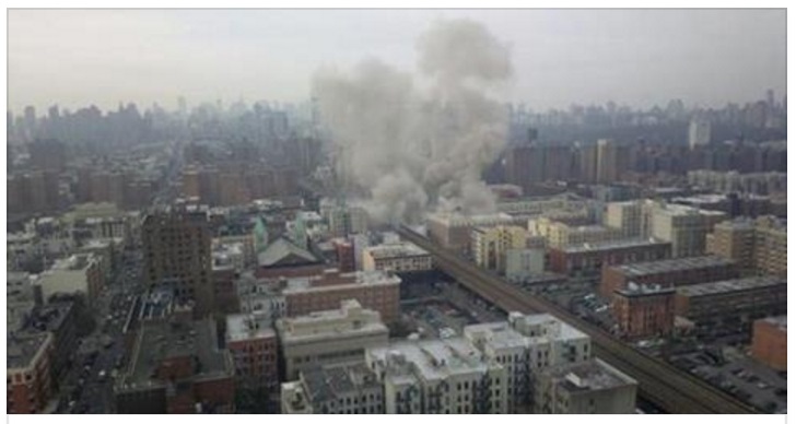 ESPLODE GRATTACIELO A NEW YORK: FERITI E SANGUE OVUNQUE - TREMA LA CITTA' - 13/06/2017