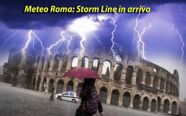 ALLERTA METEO NEL LAZIO - ACCADRA' NELLE PROSSIME ORE: SCATTA L'ALLERTA DELLA PROTEZIONE CIVILE - 28/06/2017