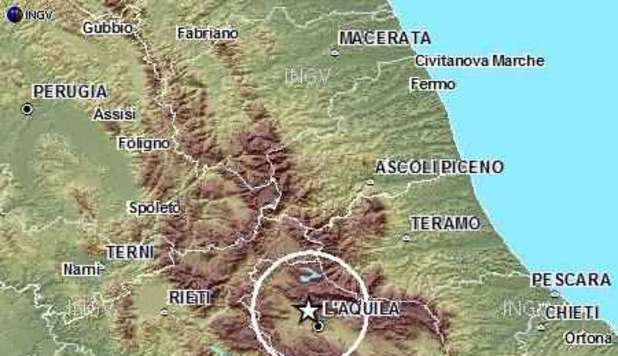 TERREMOTO, SCOSSA A L'AQUILA DI 3.2. 'PAURA TRA LA GENTE' - 17/11/2012