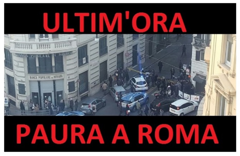 PAURA A IN CENTRO A ROMA: ECCO COSA STA ACCADENDO ORA - 20/12/2017