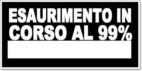 SO' ESAURITO !! - 29/11/2012