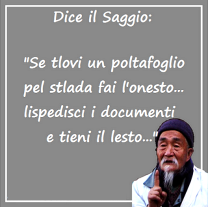 DICE ER SAGGIO !! - 04/07/2013