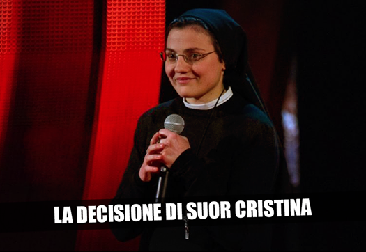 SUOR CRISTINA HA SCELTO. ECCO COSA FARA' DOPO LA VITTORIA - LA SCELTA CHE FA DISCUTERE - 09/06/2014