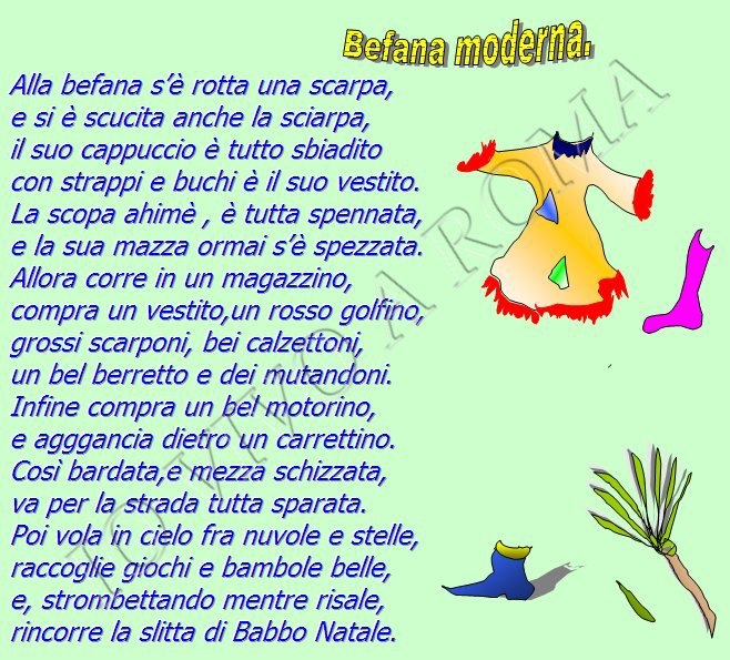 'A BEFANA MODERNA !! - 05/01/2013