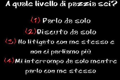 A CHE LIVELLO DE PAZZIA STAI ?! - 06/01/2013