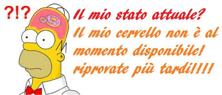 ER MIO STATO ATTUALE !! - 08/01/2013