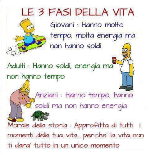 'E 3 FASI DELLA VITA !! - 09/01/2013