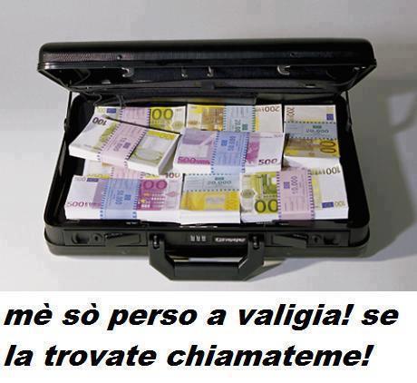 SI QUALCUNO 'A TROVA... ME FACCIA SAPE' !! - 12/04/2013