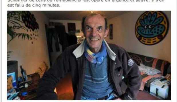 HA UN INFARTO MENTRE GUIDA L'AMBULANZA. SALVATO... DAL MALATO A BORDO - 17/04/2013