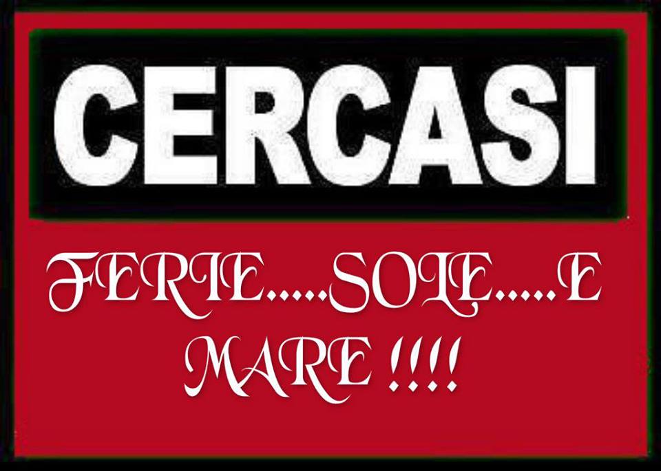 A.A.A. CERCASE !! - 16/05/2013
